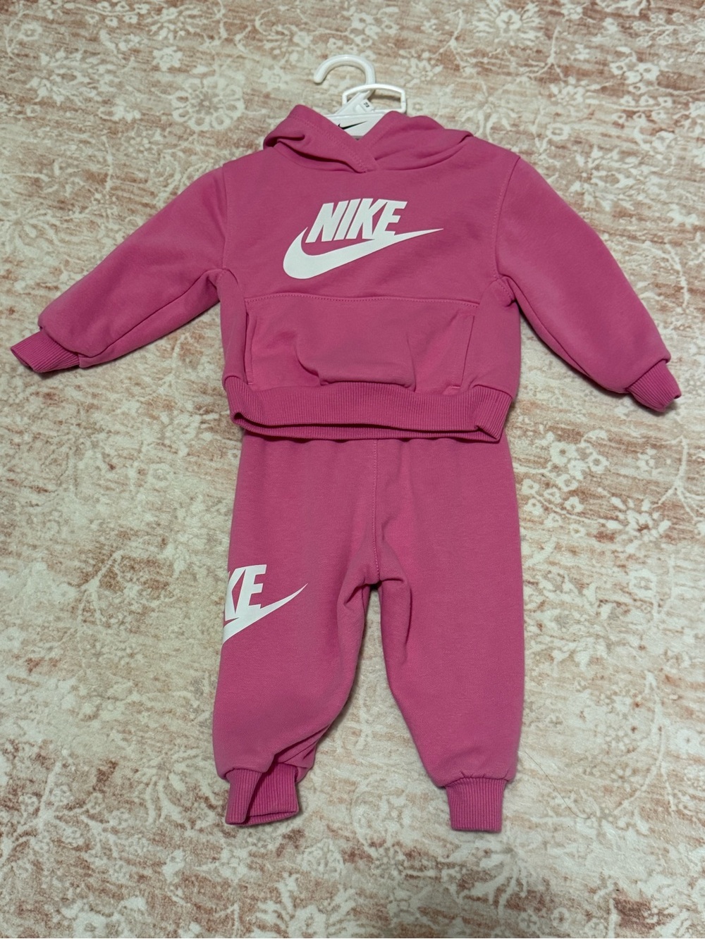 Nike Toddler Pink Hoodie & Joggers Set